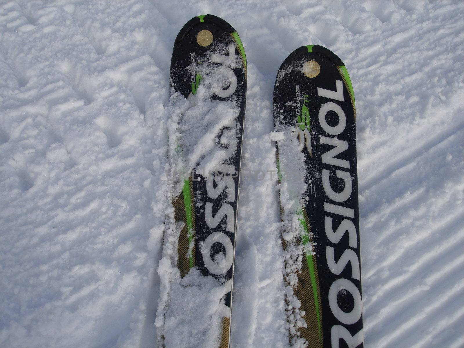 skiing view