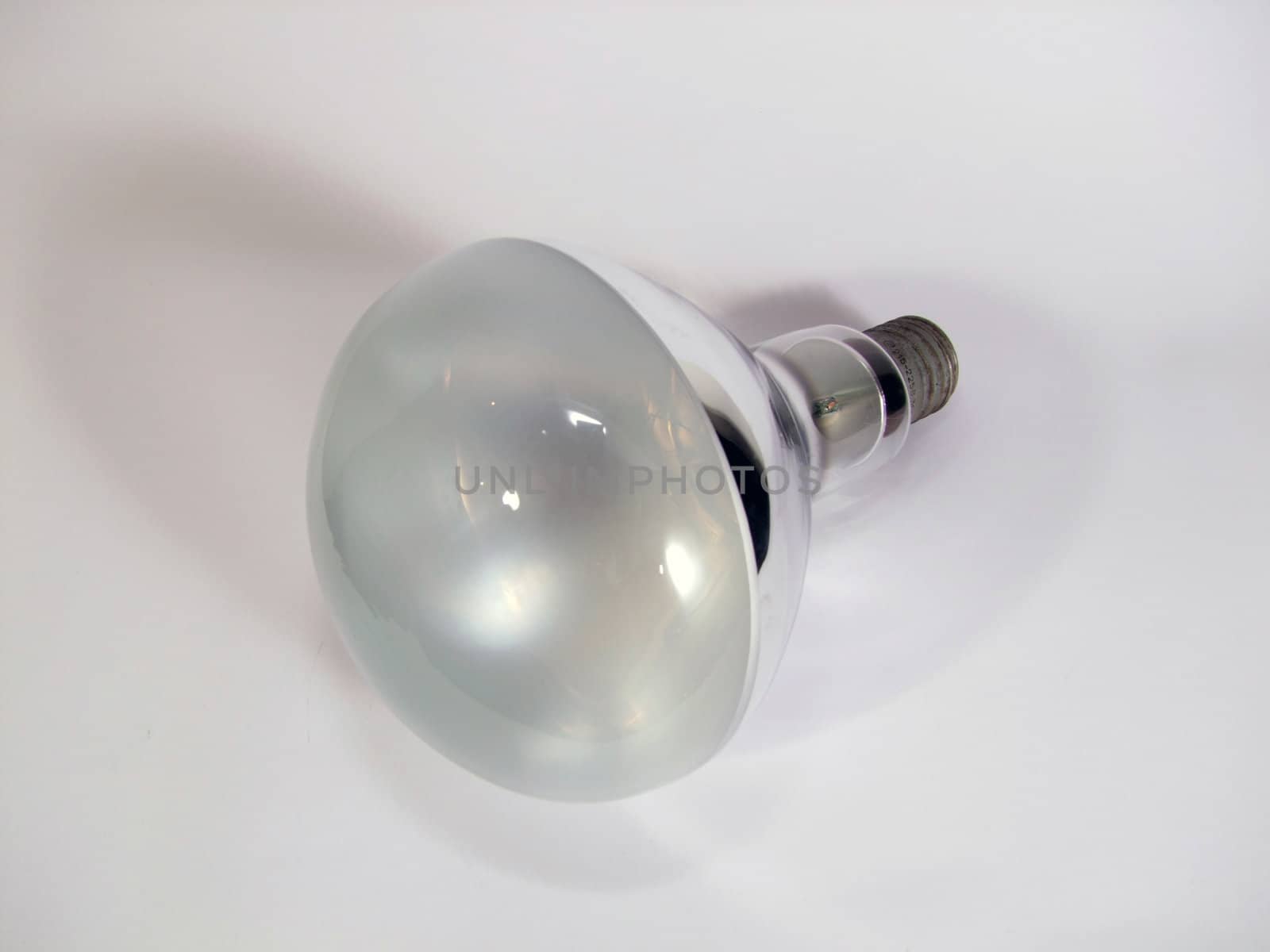 matt glass lamps are used in a photo