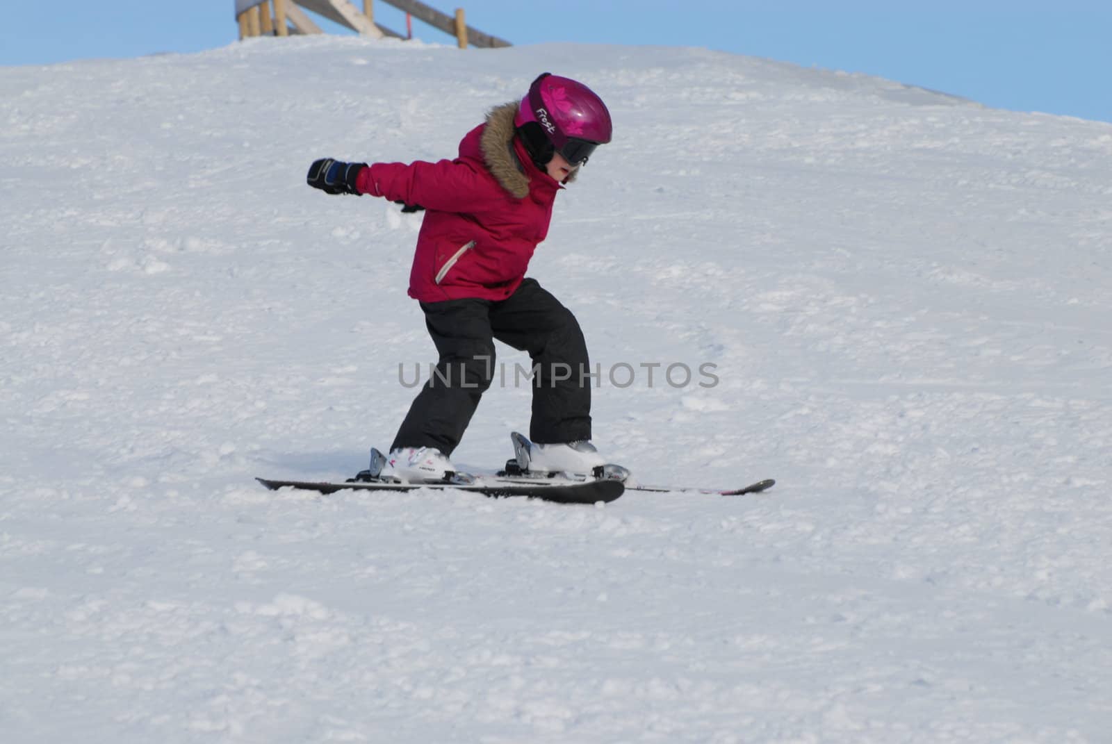 skiing view, Kvitfjell