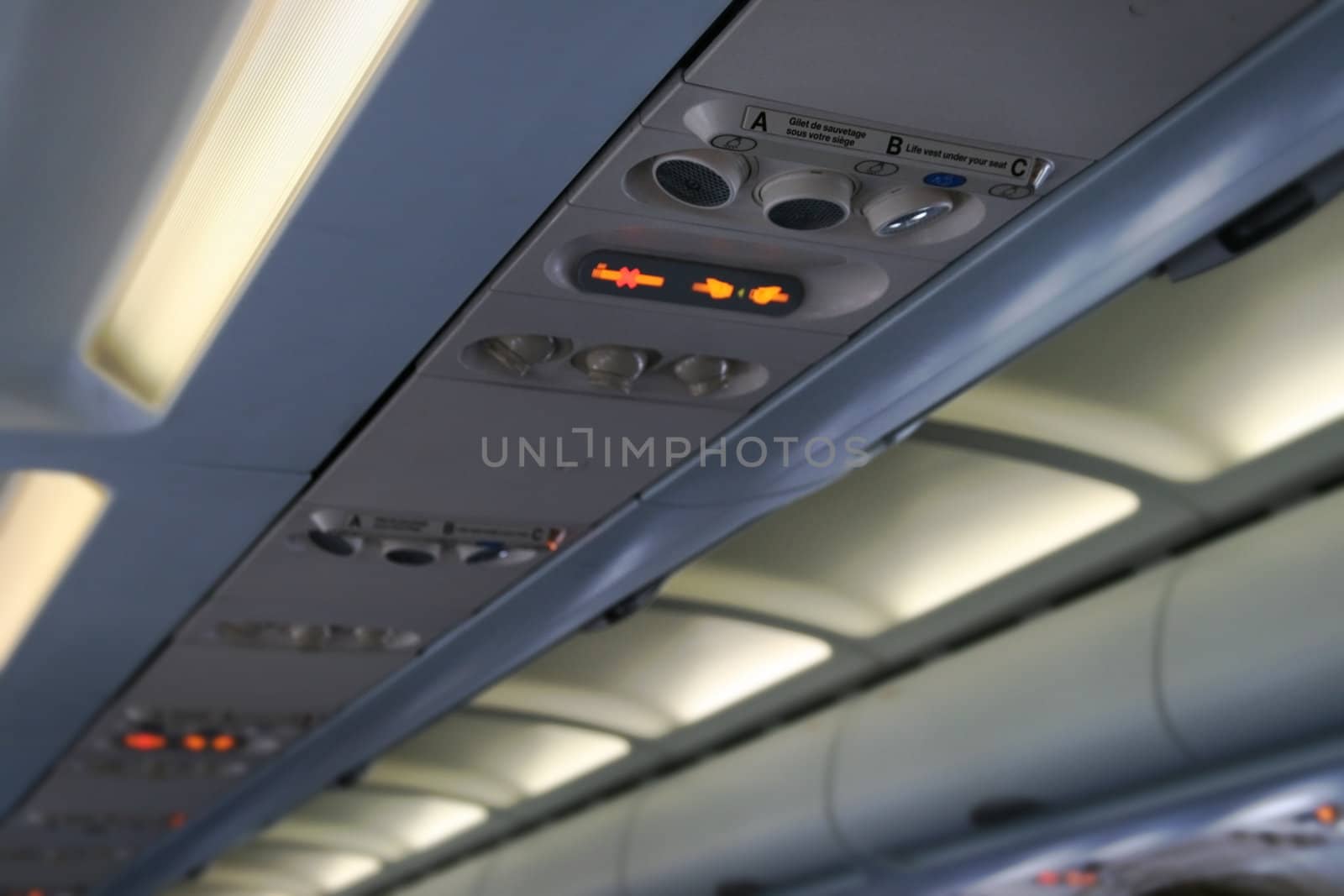 Airplane cabin ceiling by daboost
