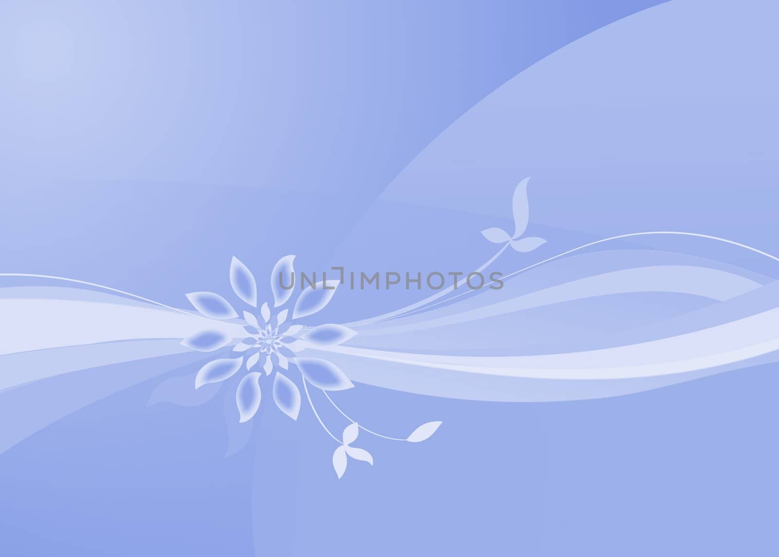 floral background - abstract art illustration - web site design