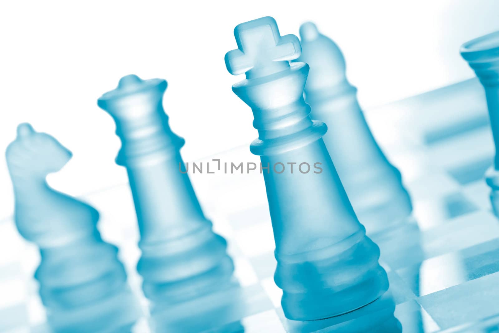 Glass chess by dimol