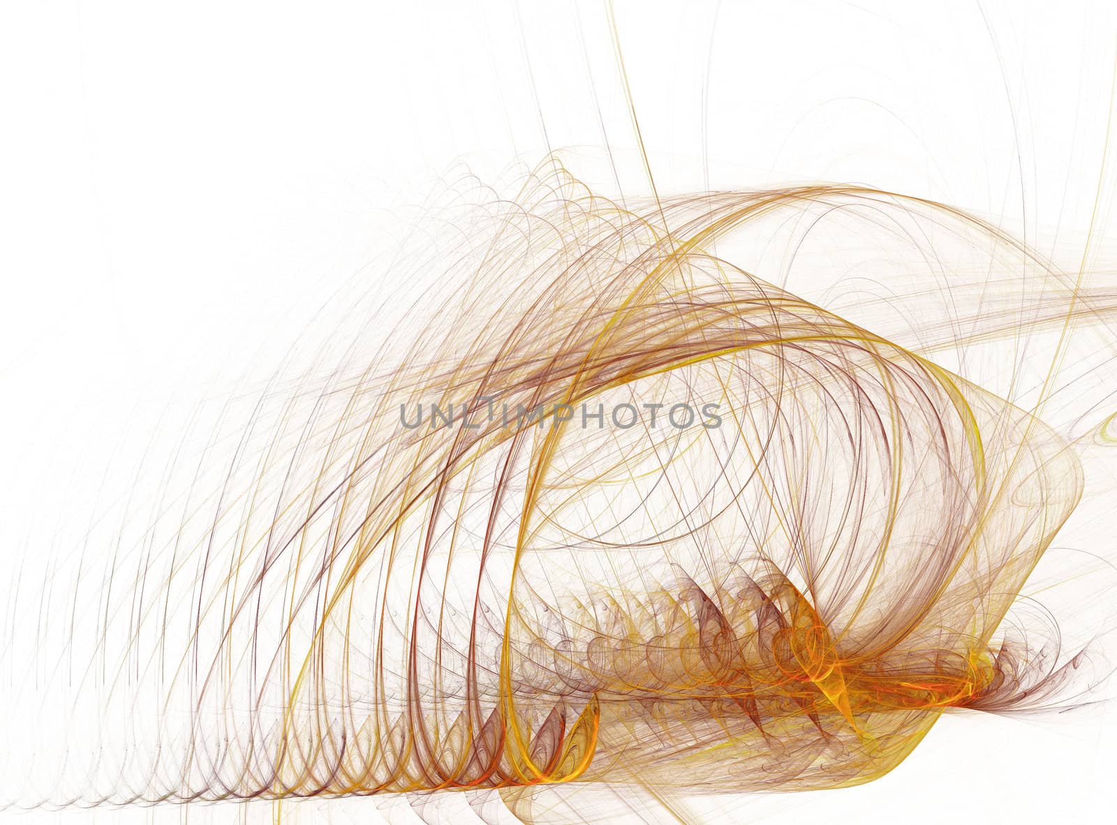 forms and curves on white background
