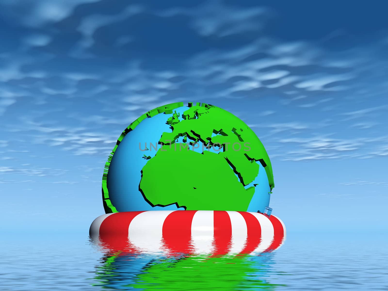 to  help the earth is drowning