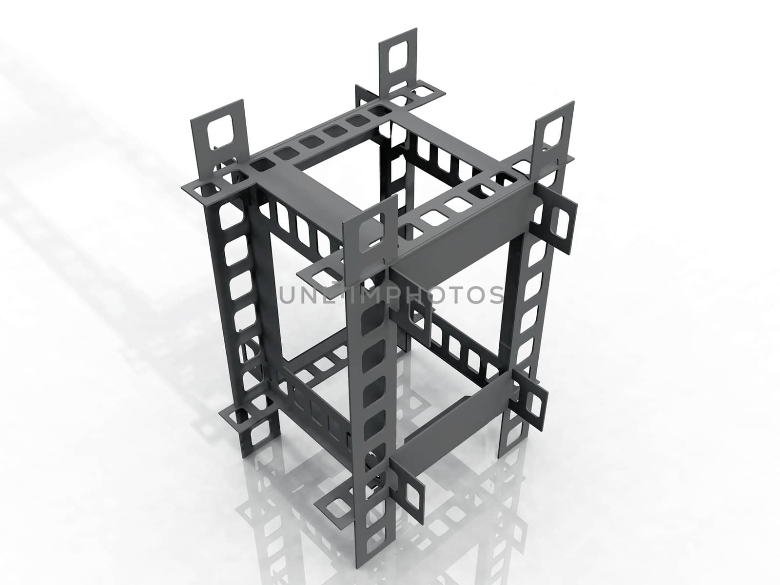 3d  movies on a white background