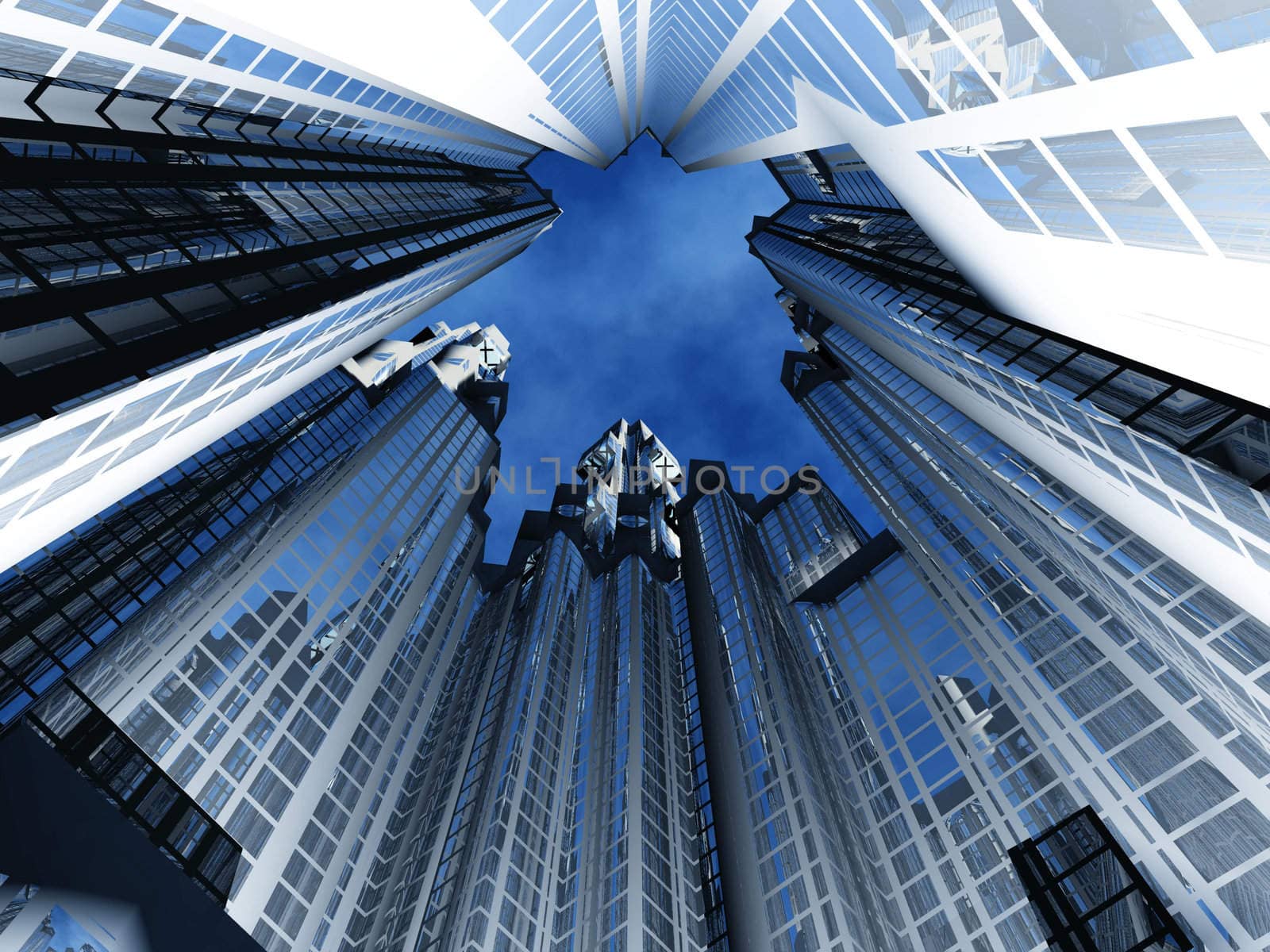 all the  building are height