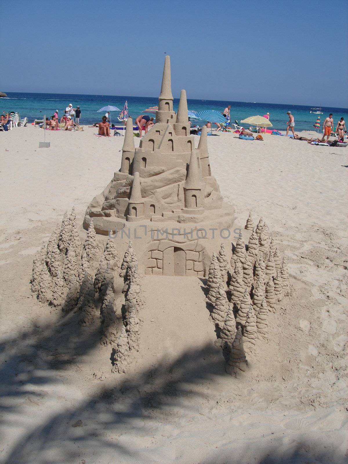 Scandinavian Lifestyle-Sand castle by Bildehagen