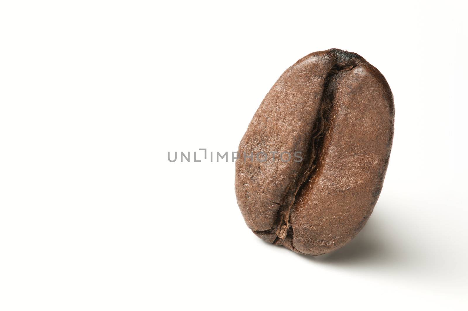 Roasted coffee bean ready for espresso machine