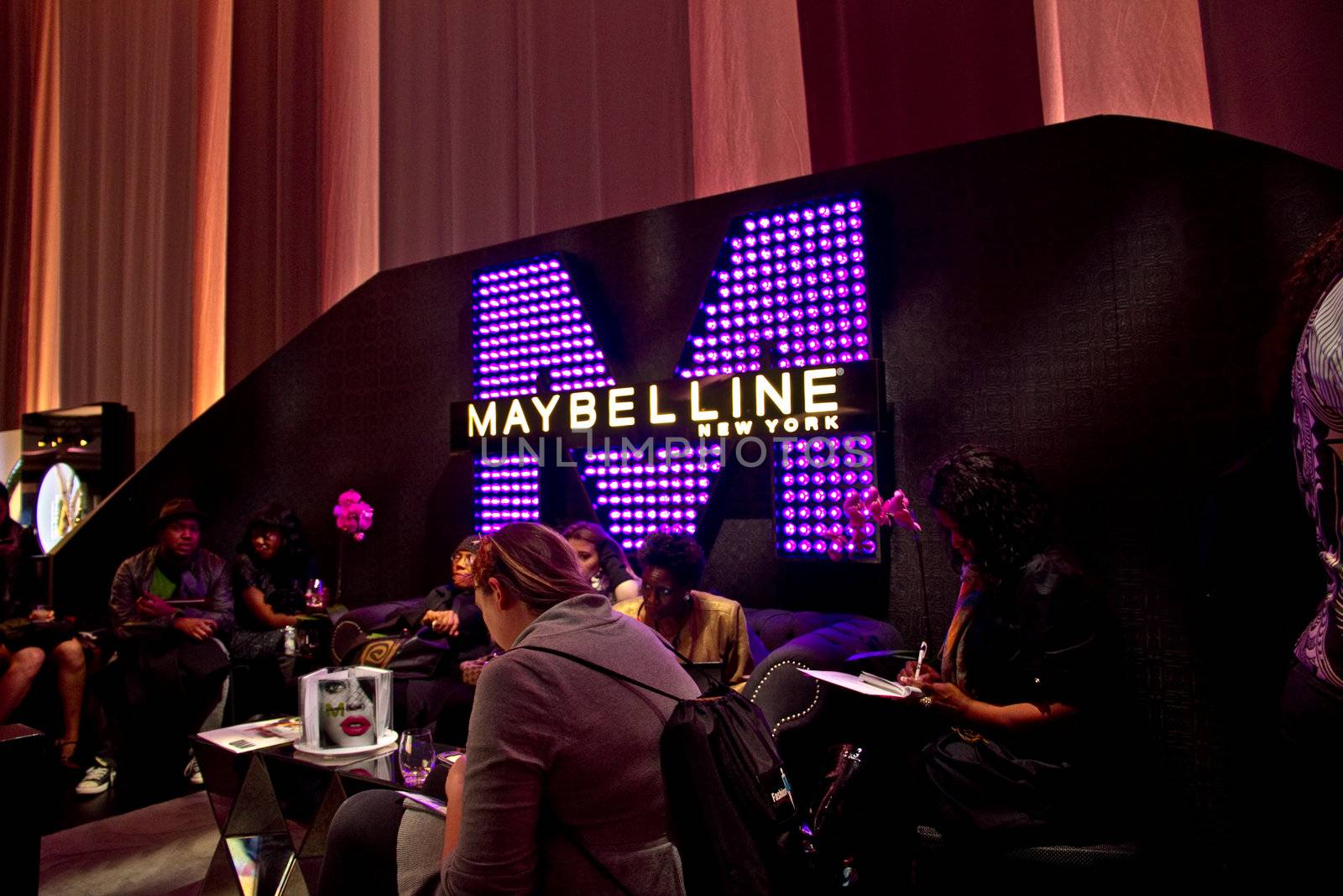 Maybelline Display at New York Fashion Week 2011 at Lincoln Center