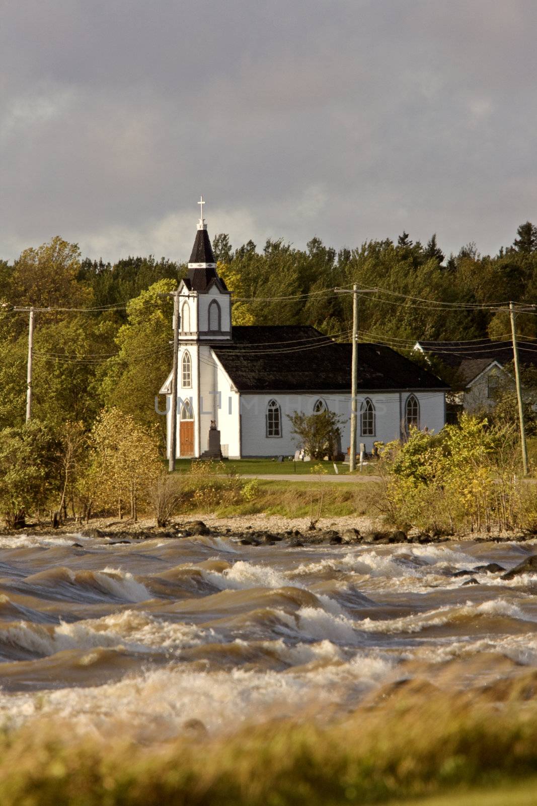 Church on Hecla Island Manitoba by pictureguy