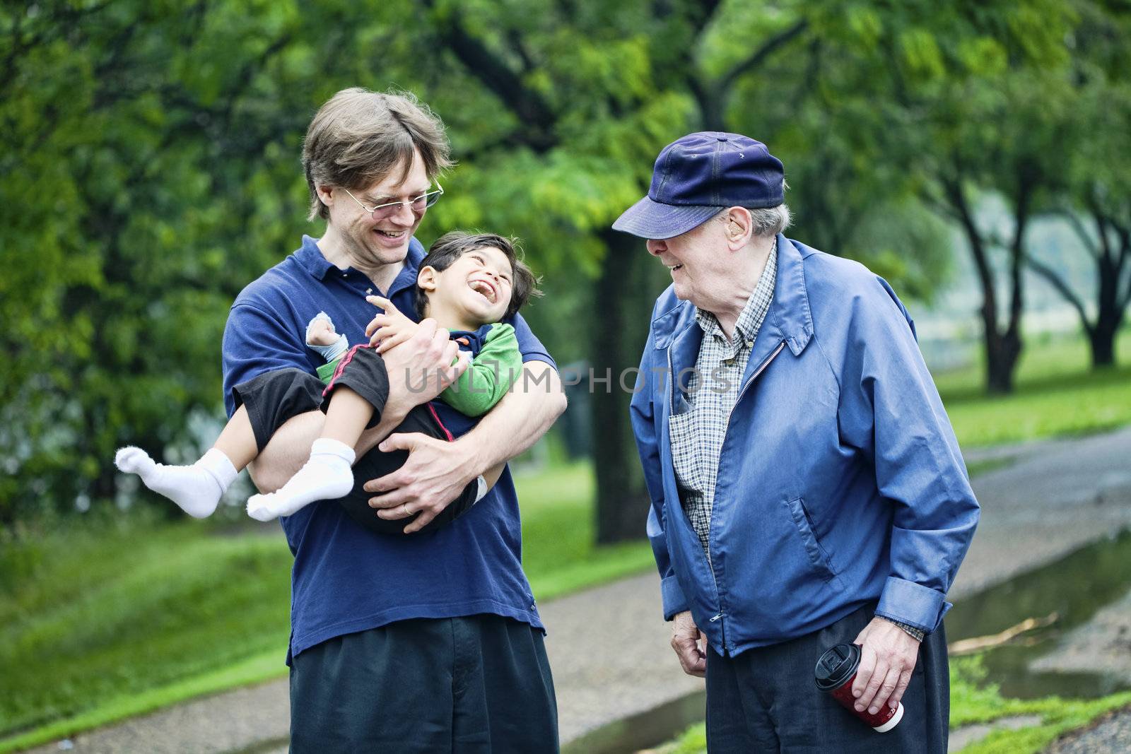 Three generations interacting together by jarenwicklund