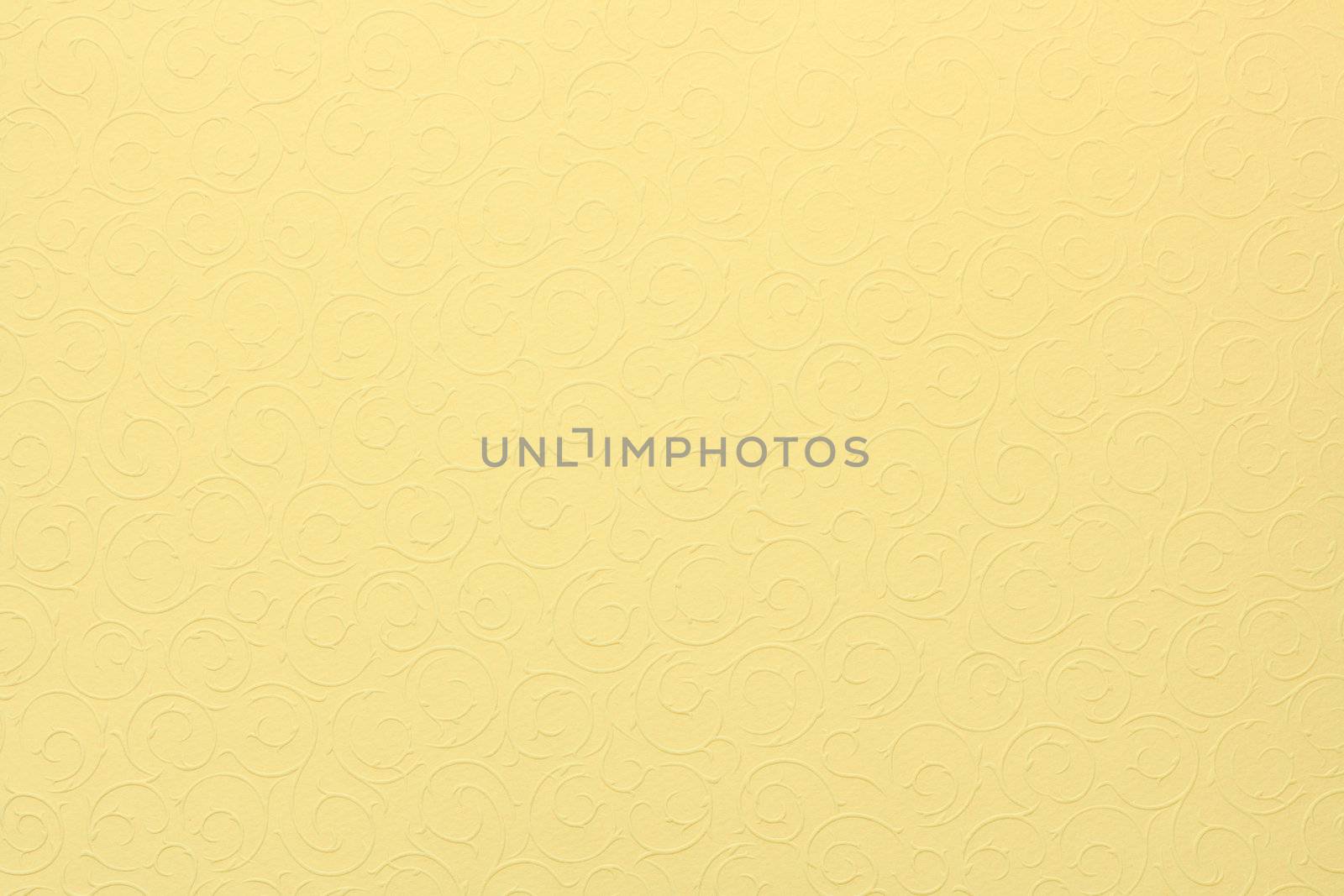 light pastel yellow background with round organic ornaments