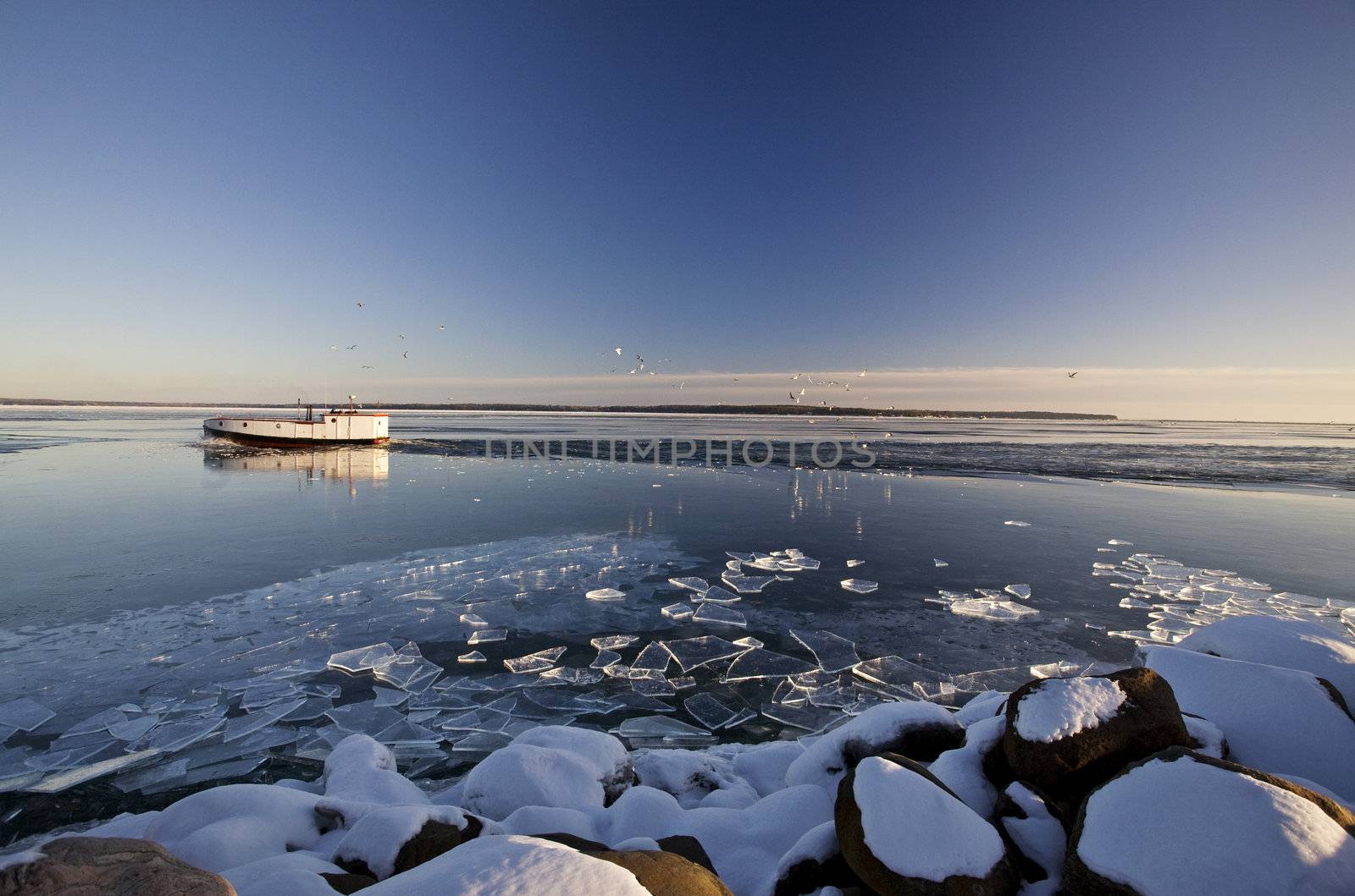 Lake Superior in Winter