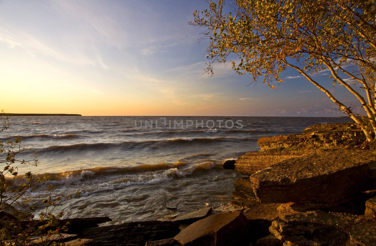 Quarry at Hecala Island Manitoba