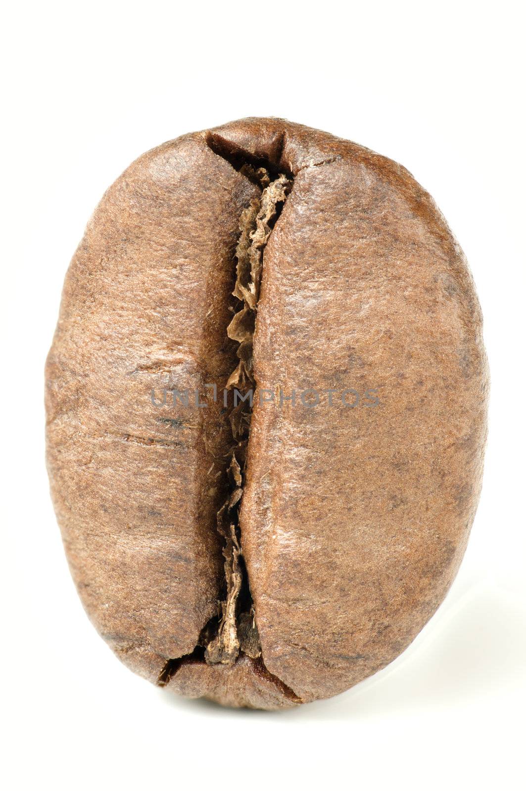 Roasted coffee bean ready for espresso machine