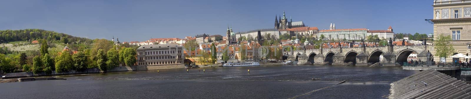 Prague castle panorama  by orson