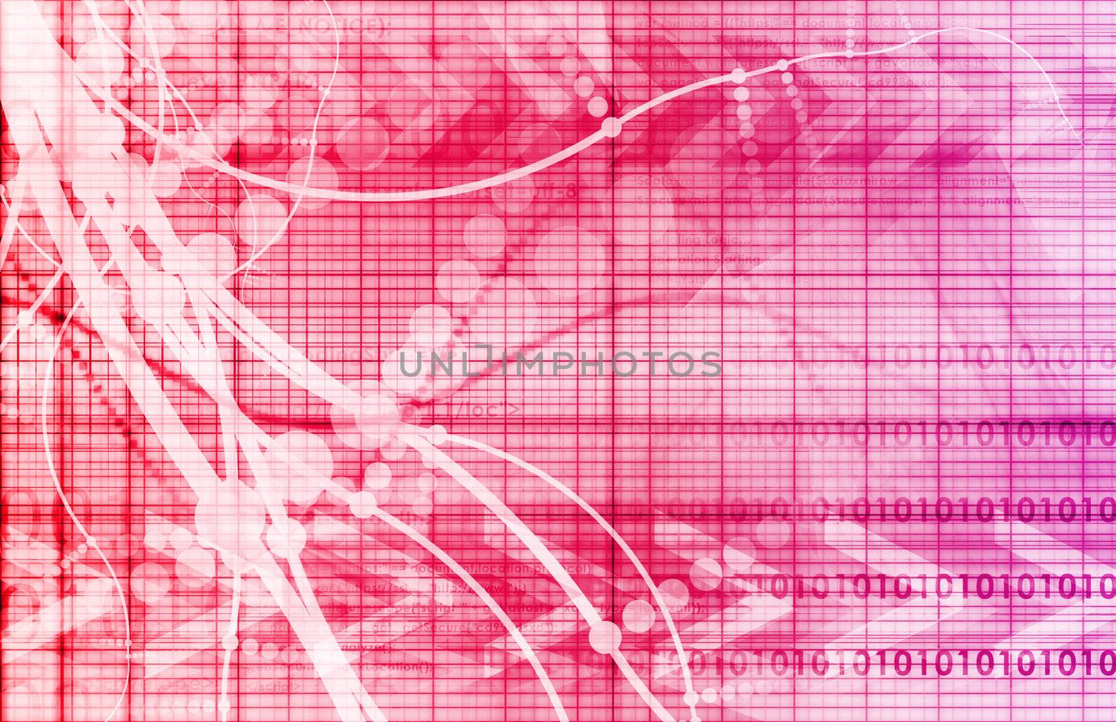 Internet World Wide Web Abstract Tech Background