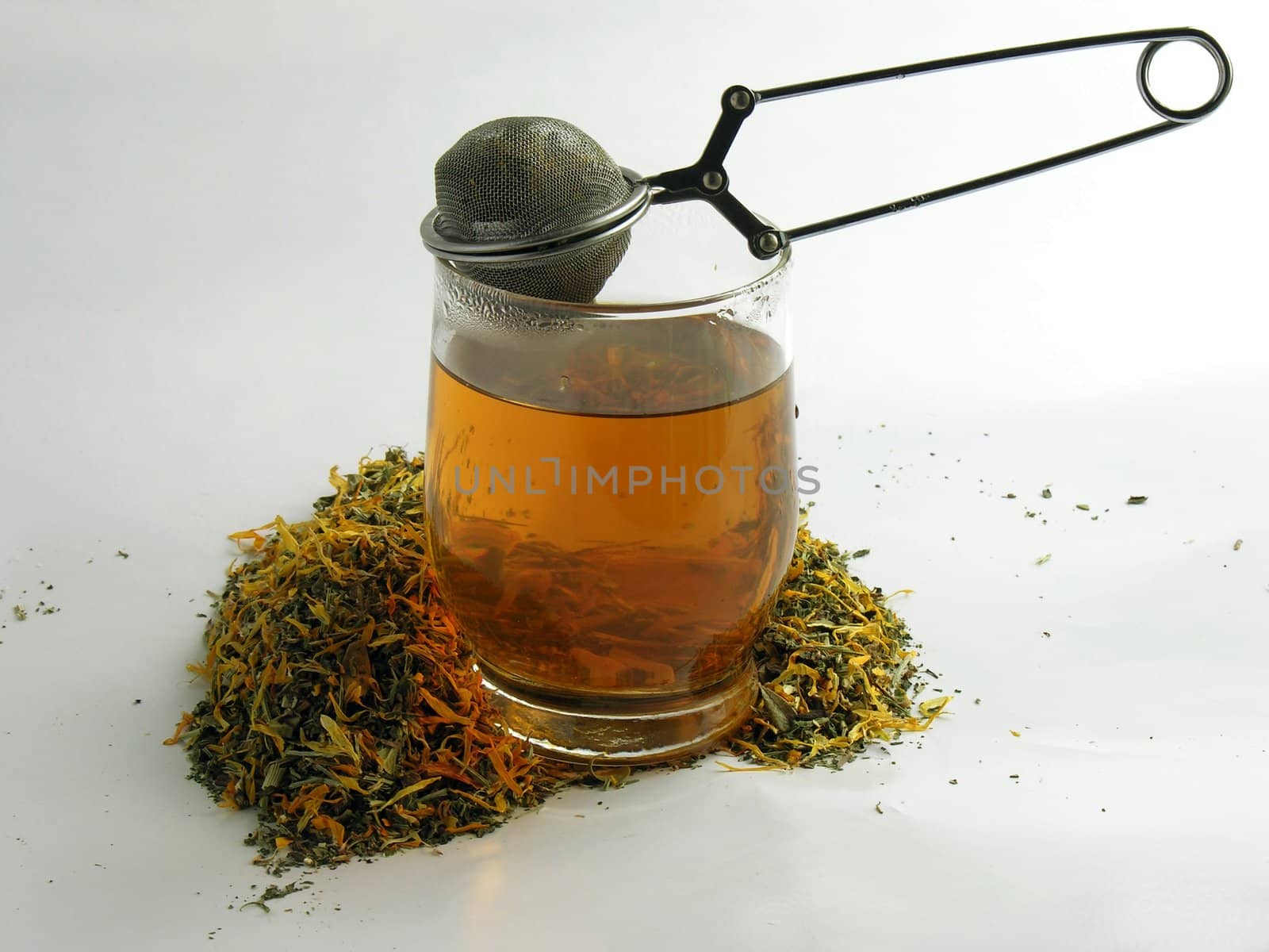 infusing herb tea for cure by RAIMA
