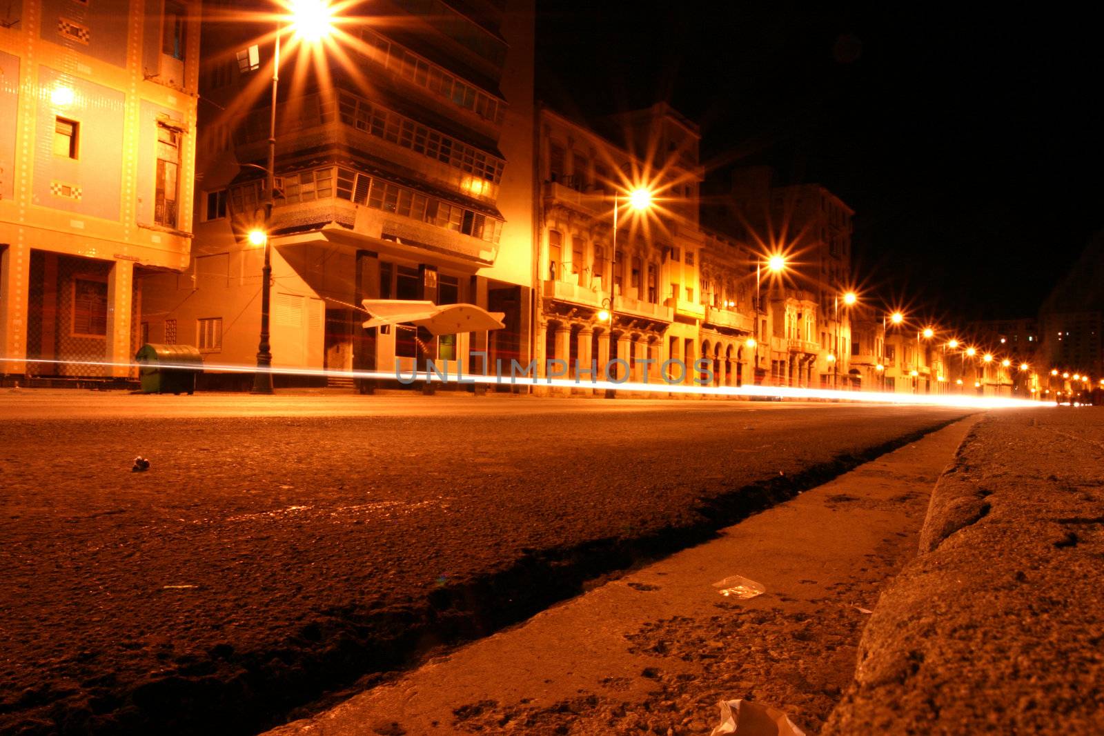 Malecon at night - Havana - cuba