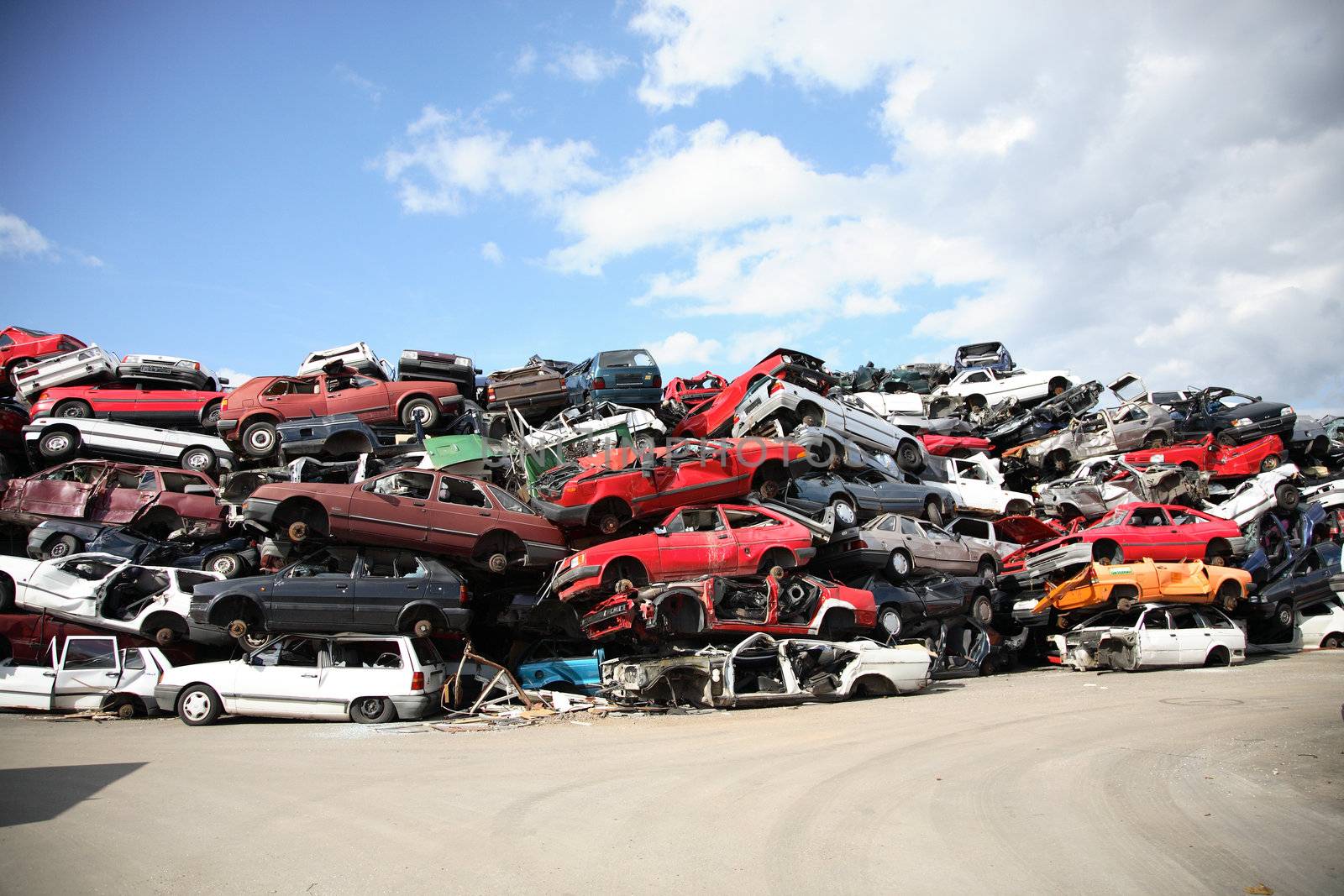 recycling old cars in Germany