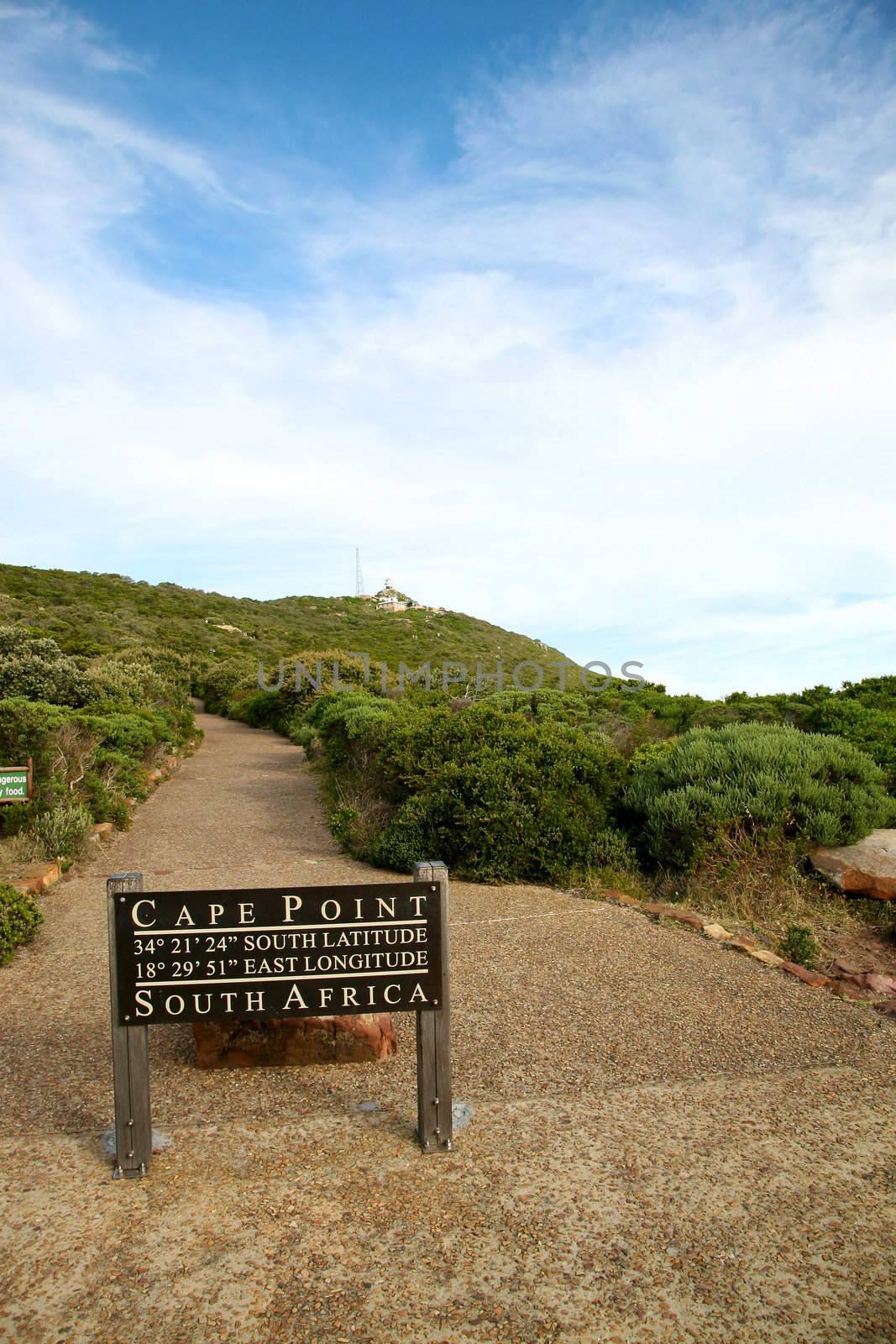 Cape of good hope signboard in Cape point - Cape Town