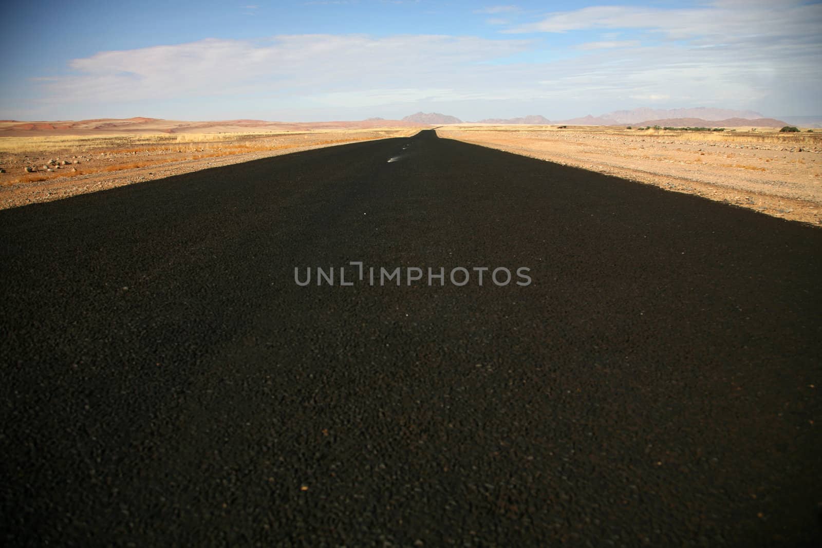 Road in Namibia by watchtheworld