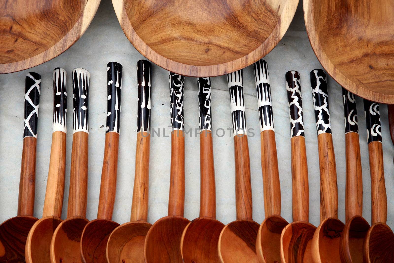 Craft Industry in Namibia and South Africa - selection of kitchen tools