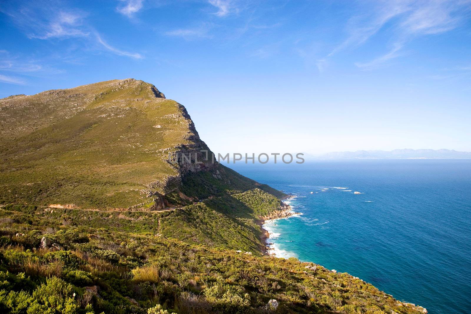 The Cape of Good Hope, adjacent to Cape Point, South Africa.