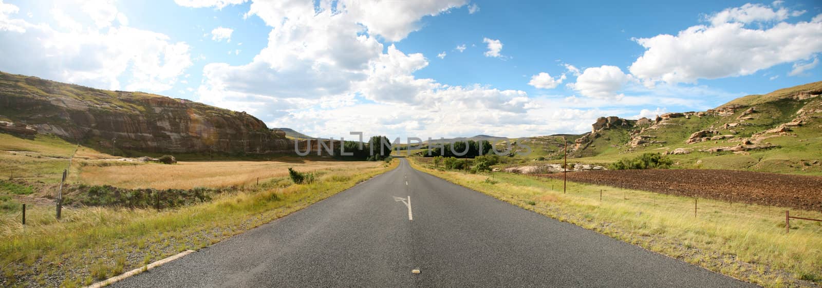 Country Highway on The Famous Garden road in South Africa