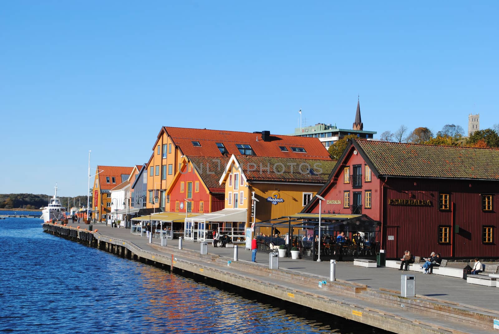 Tønsberg Wharf (Norwegian: Tønsberg Brygge) in Norway.