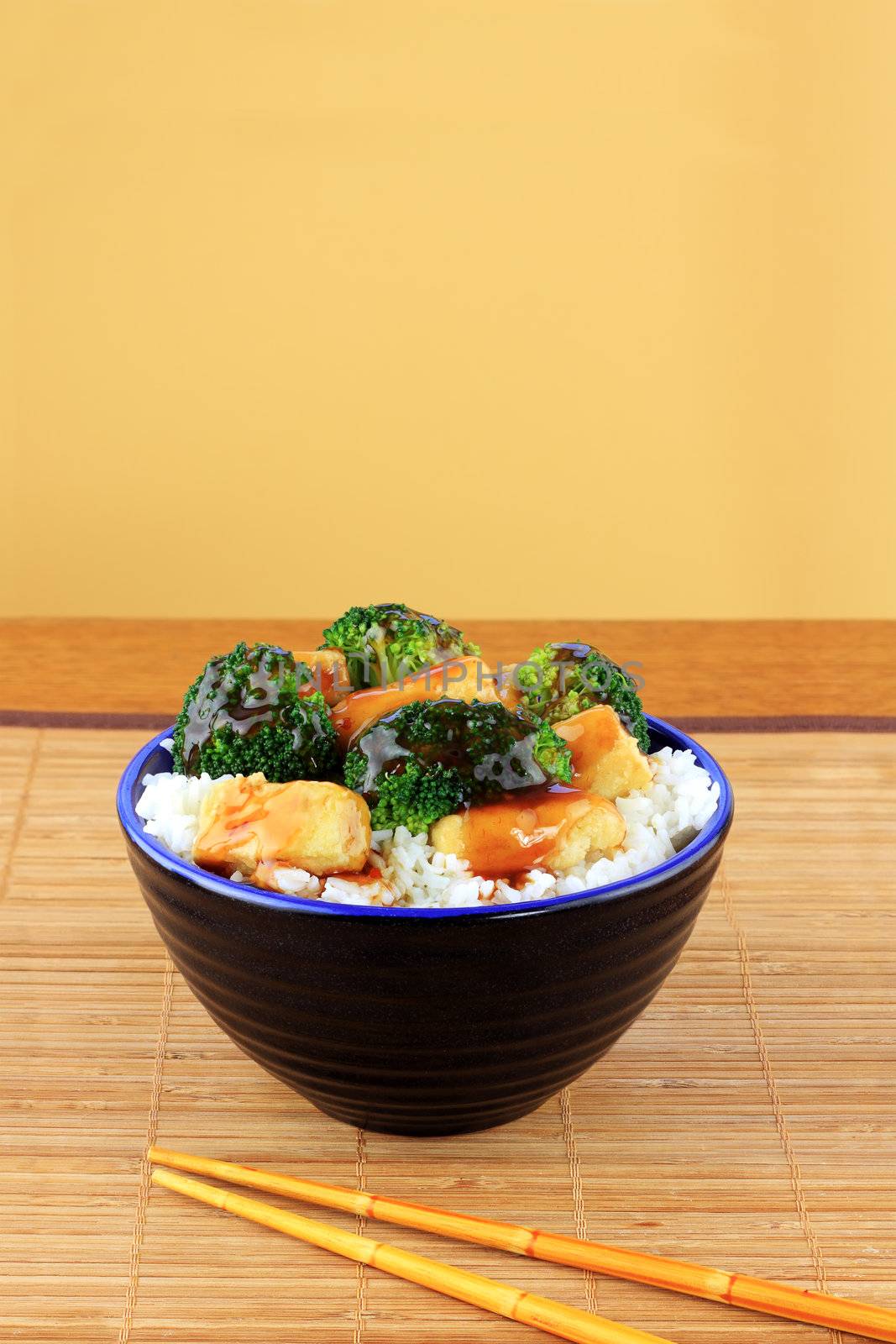 Stir Fried Tofu and Broccoli by StephanieFrey