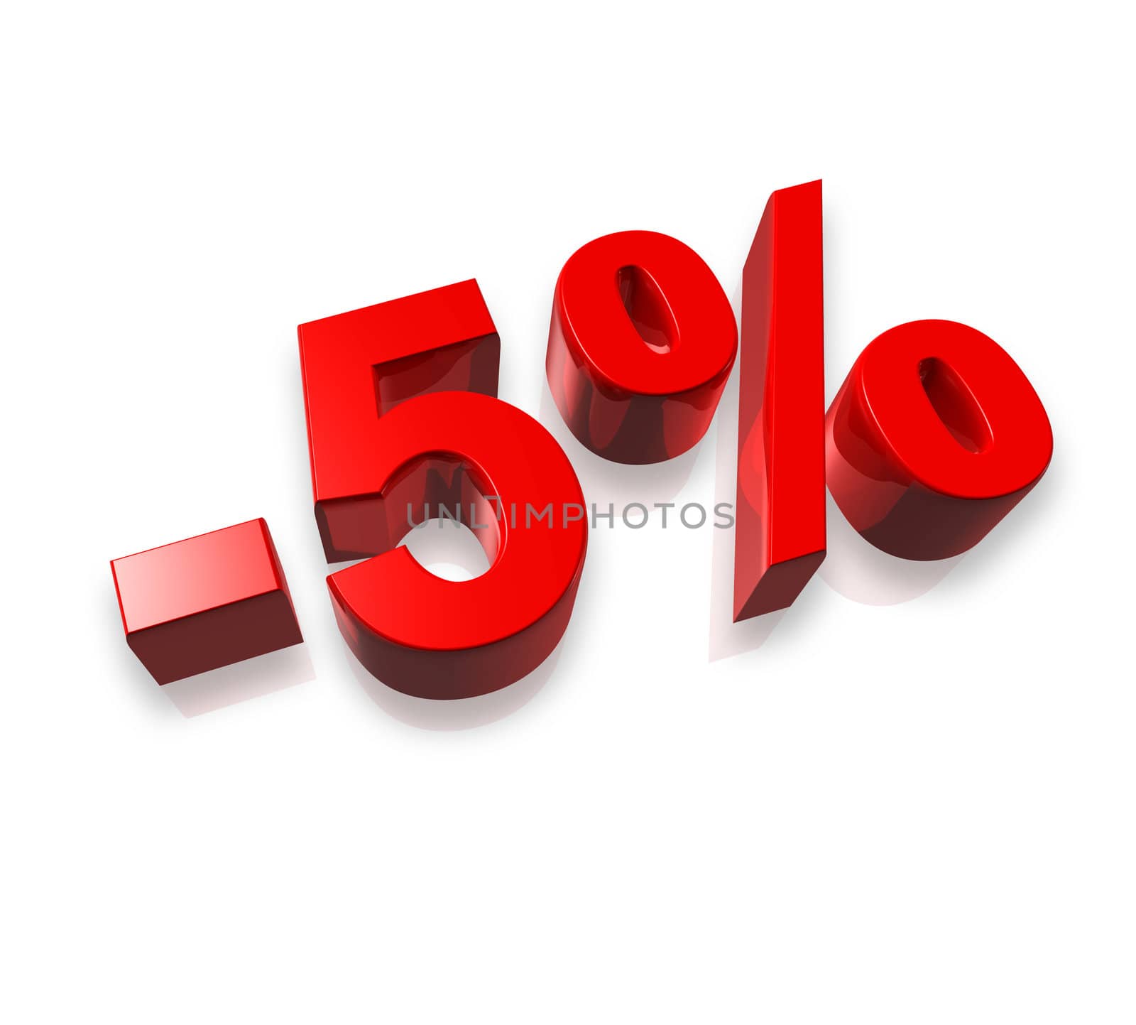 5% five percent by daboost