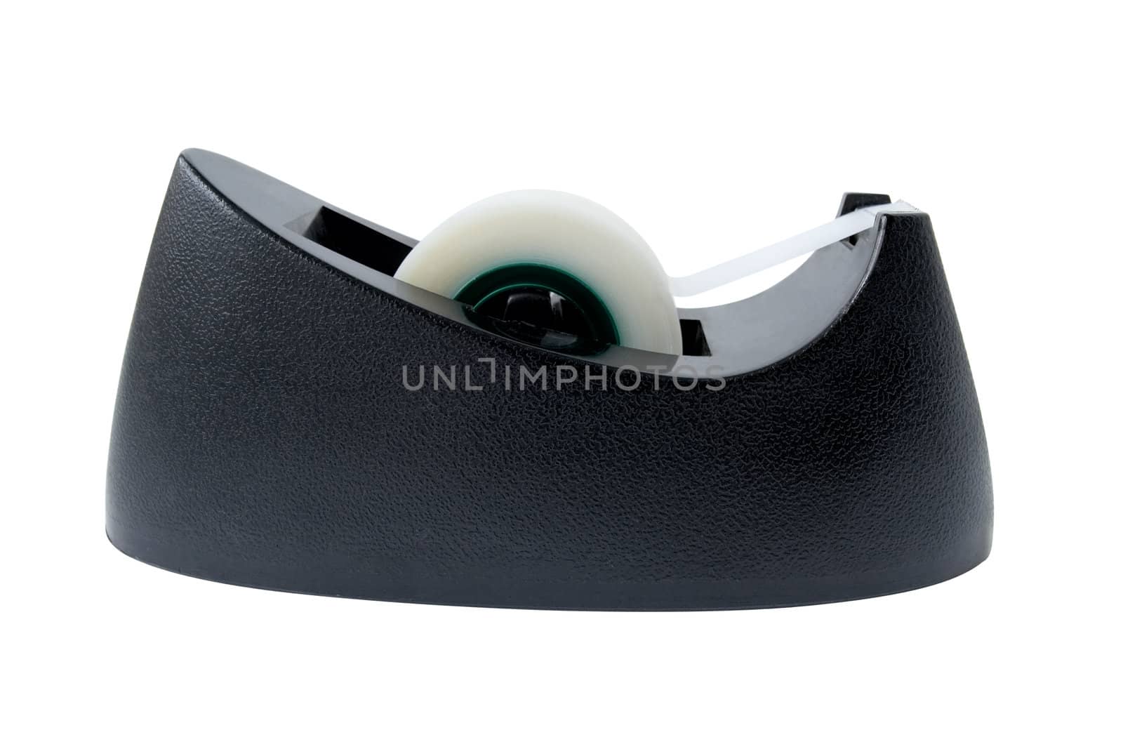 adhesive tape dispenser isolated on white background