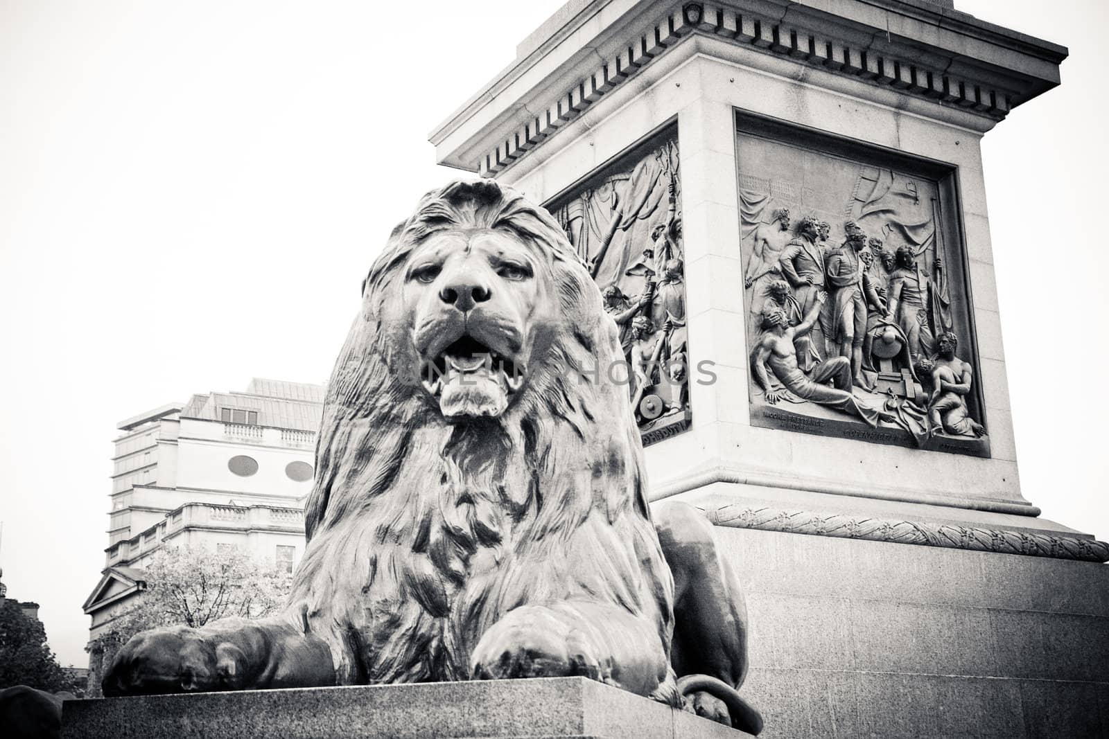 Lion statue by seawhisper