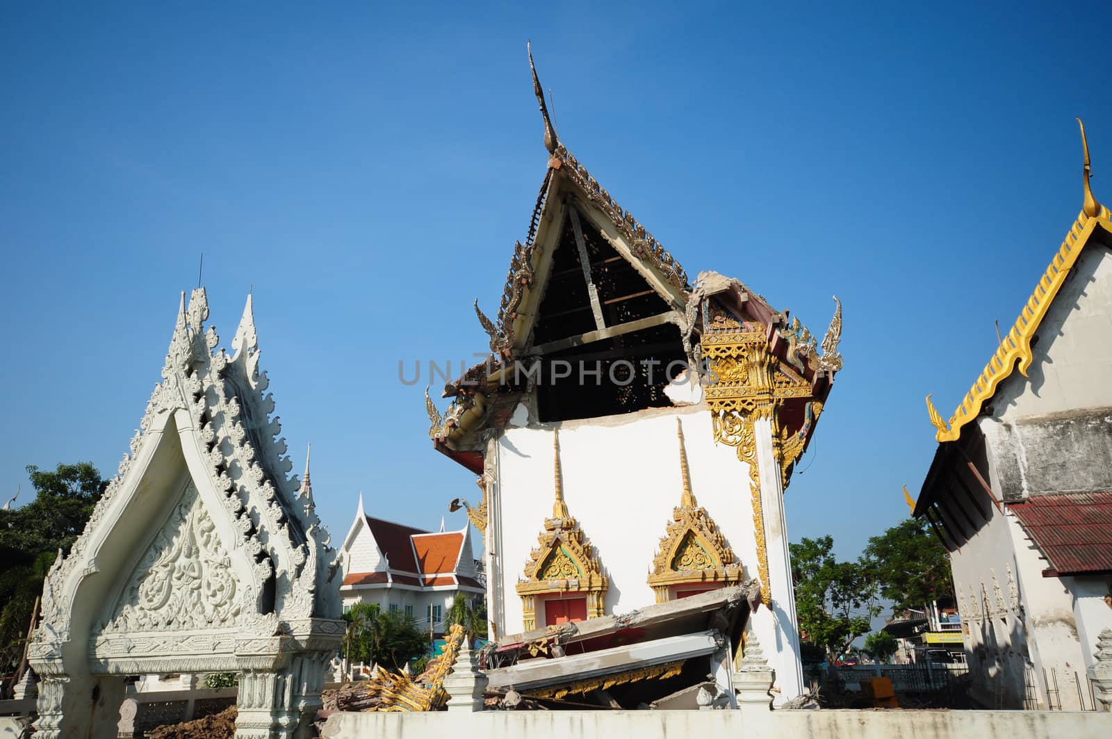 ruin temple in thailand