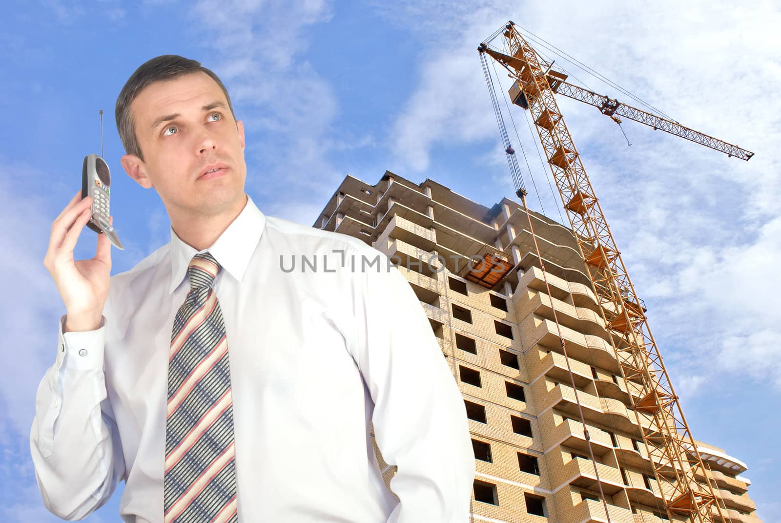 Modern building business allows to solve housing problems of many people