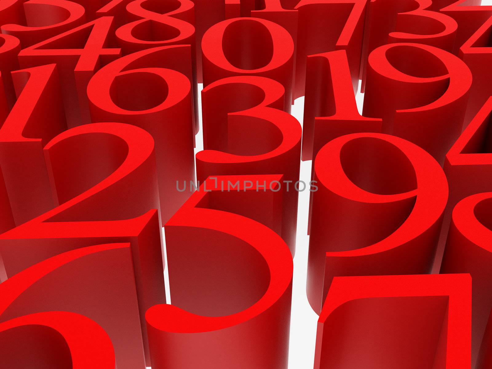 High resolution image.  3d rendered illustration. 3d mathematics symbol.