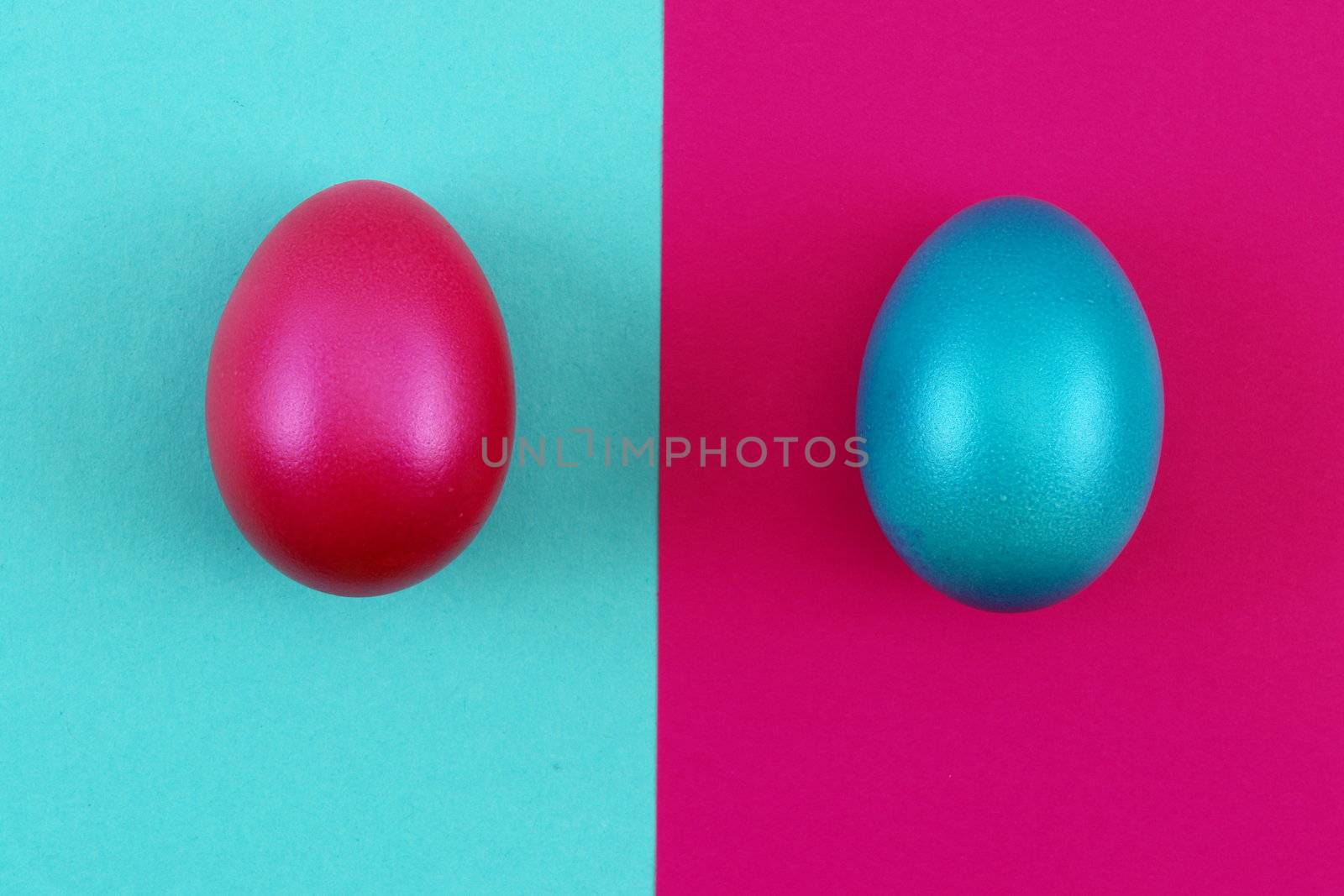 Colored Easter Eggs by yucas