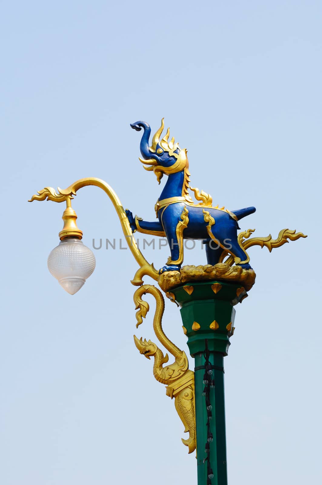 Thai street lamp