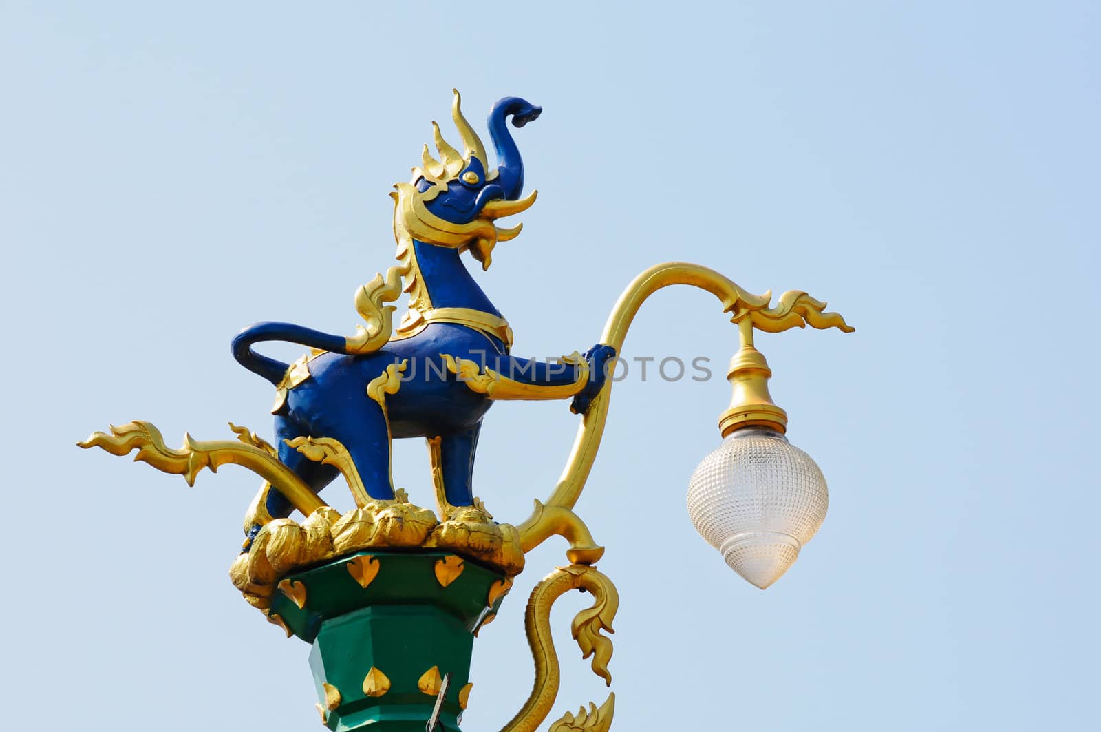 Thai street lamp