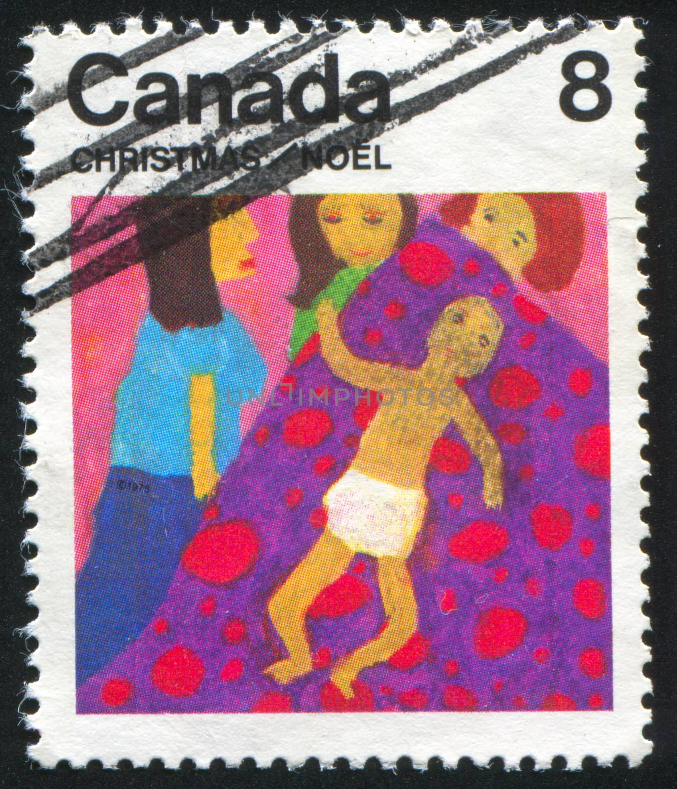 CANADA - CIRCA 1975: stamp printed by Canada, shows Child, circa 1975