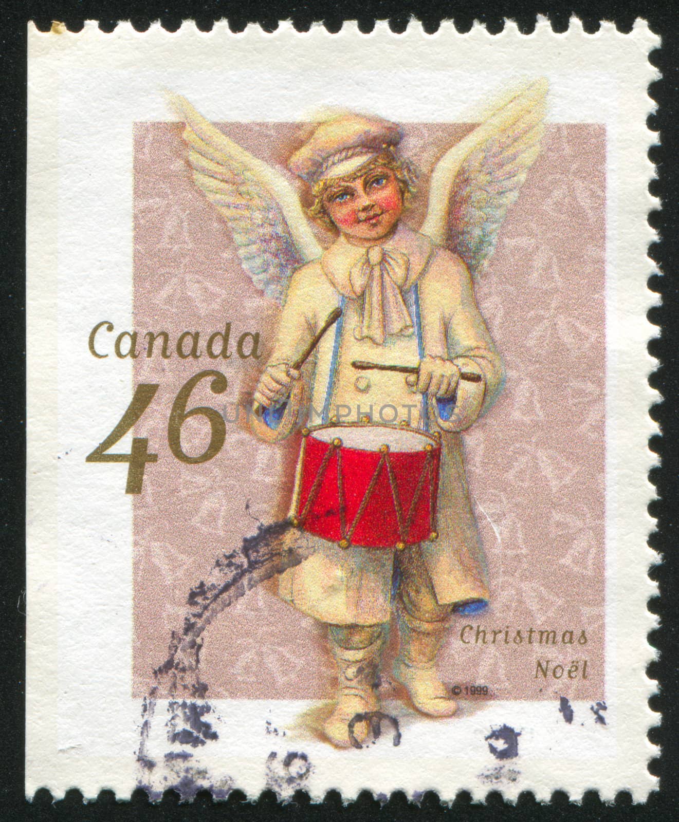 CANADA - CIRCA 1999: stamp printed by Canada, shows Angel, circa 1999