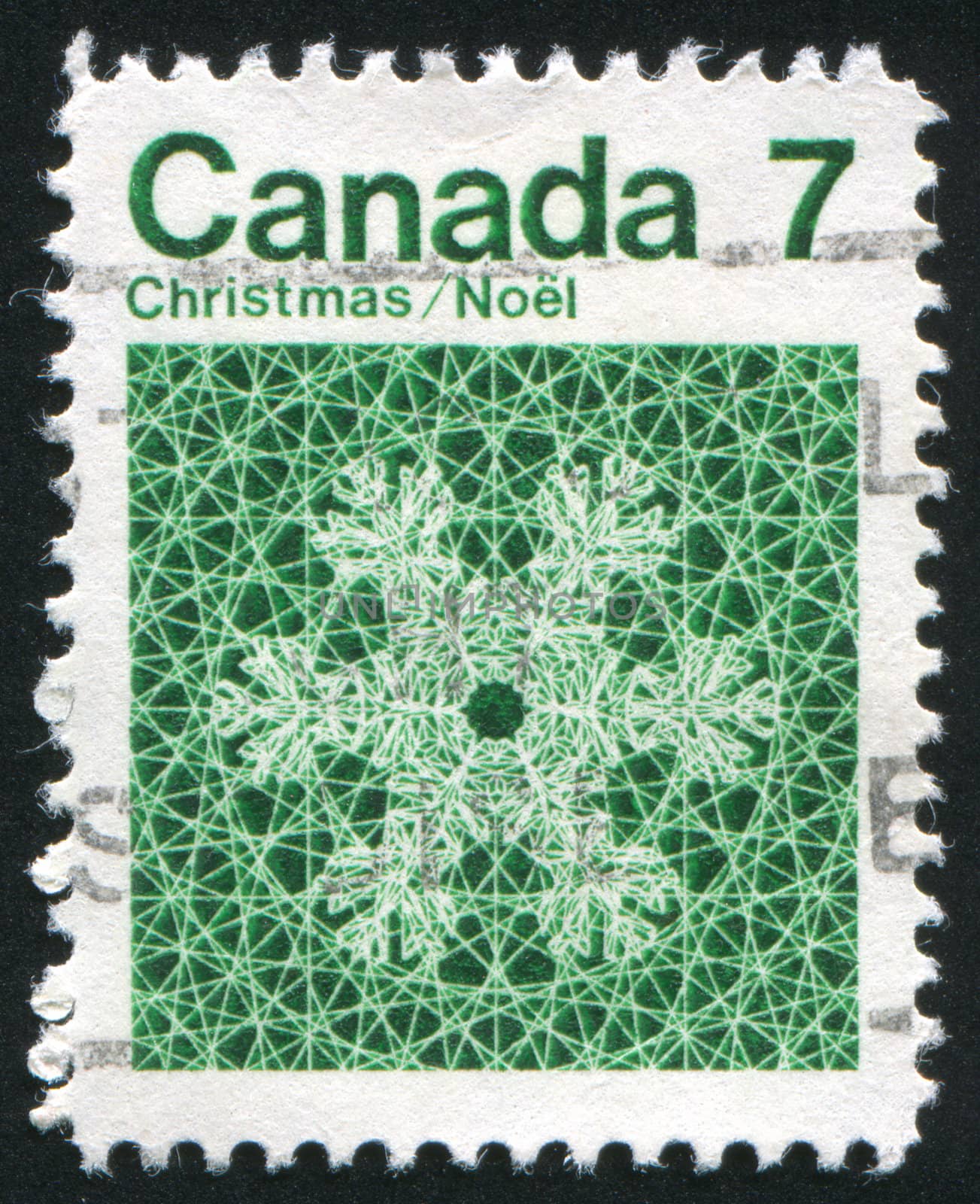 CANADA - CIRCA 1971: stamp printed by Canada, shows Snowflake, circa 1971