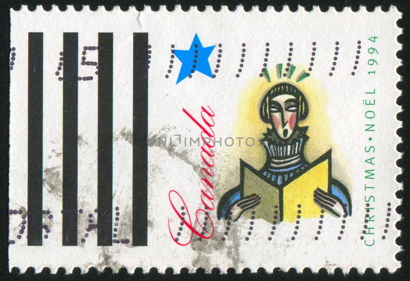 CANADA - CIRCA 1994: stamp printed by Canada, shows Soloist, circa 1994