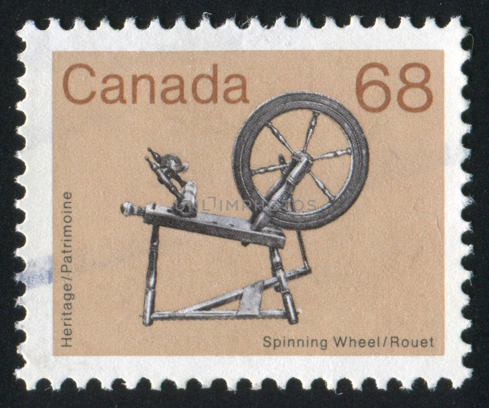 CANADA - CIRCA 1983: stamp printed by Canada, shows Heritage Artifacts, circa 1983
