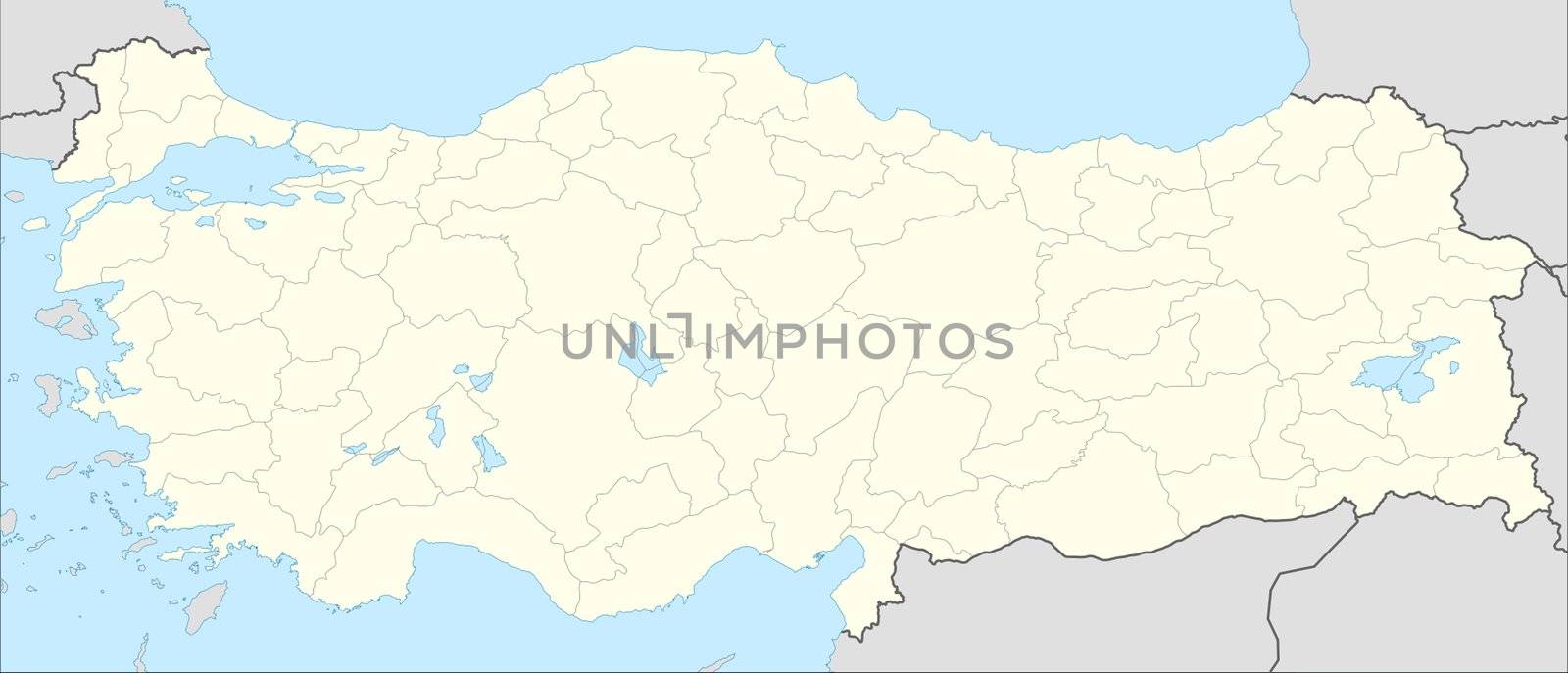 Turkey map by speedfighter