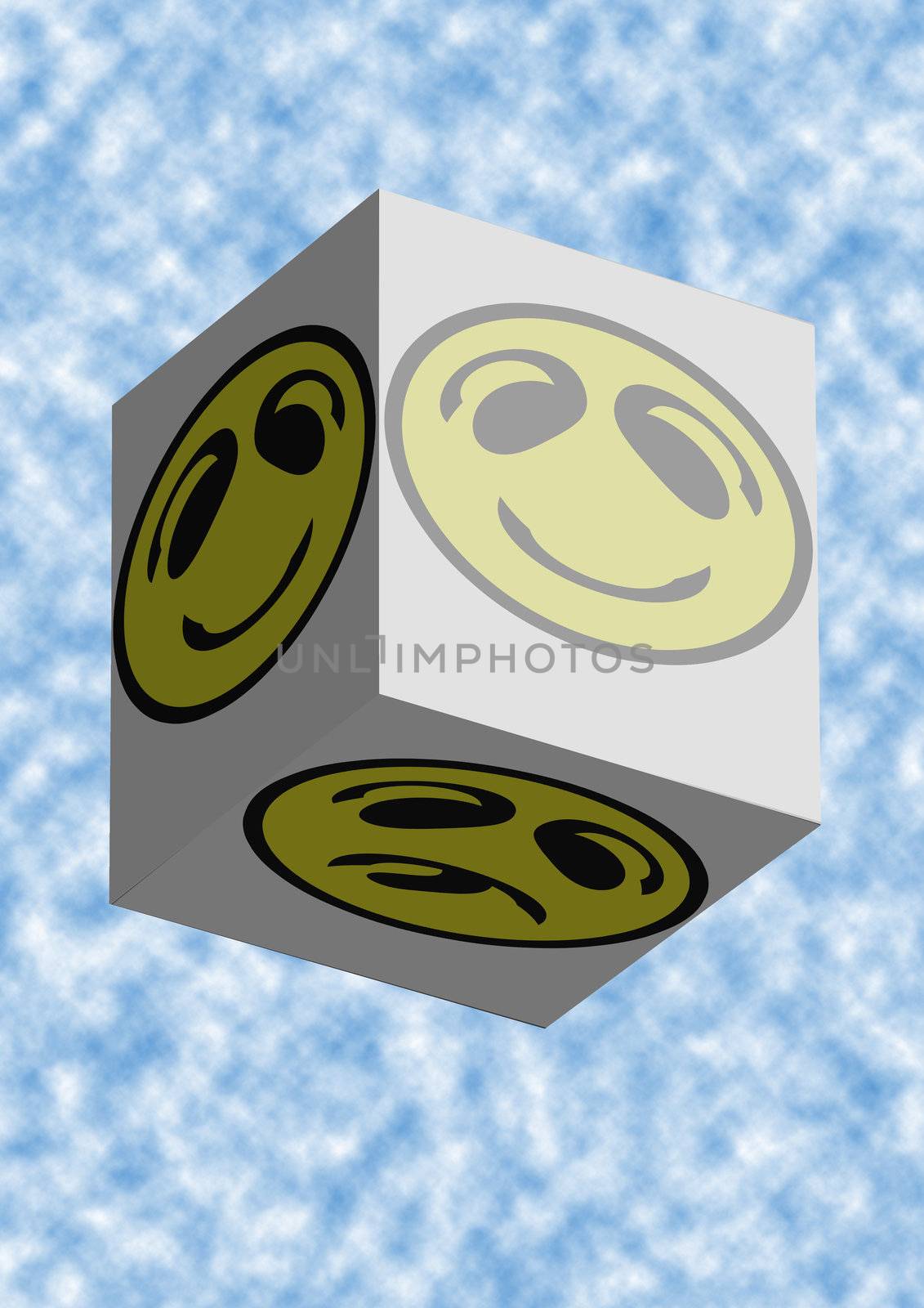 Smiley Faces Coming by werg