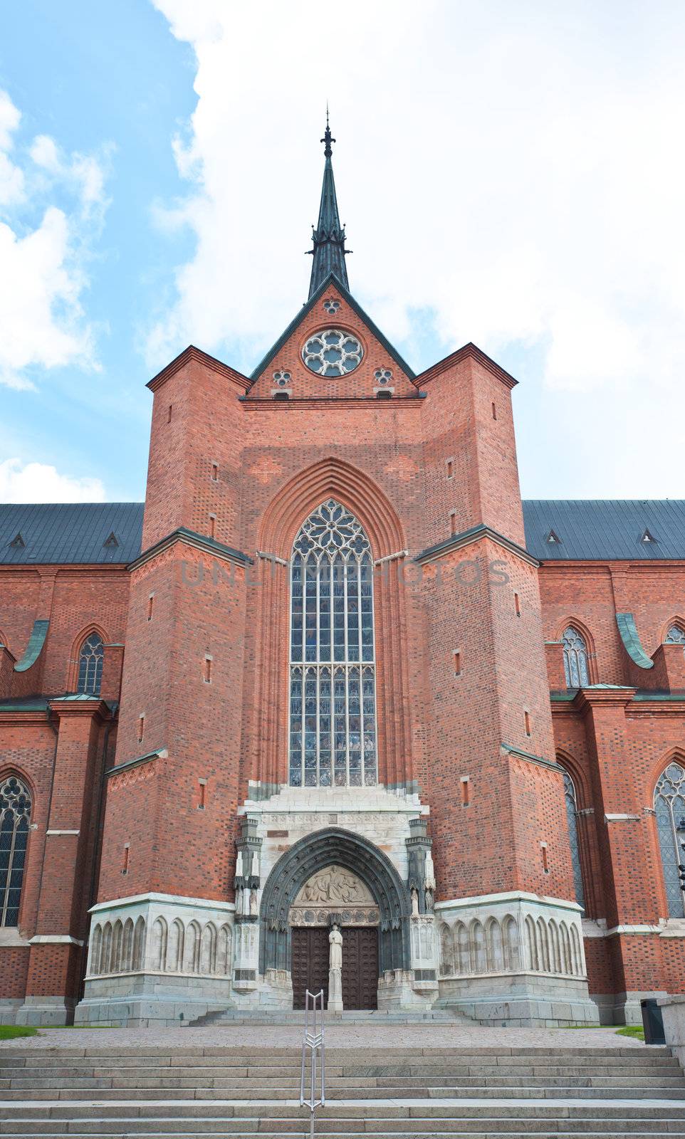 The famous Uppsala cathedral- the largest church in Scandinavia  by gary718