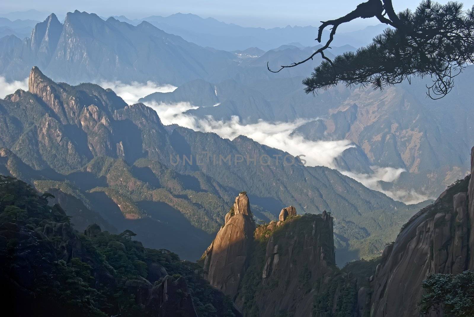 The Sanqingshan has been listed as World Natural Heritage
