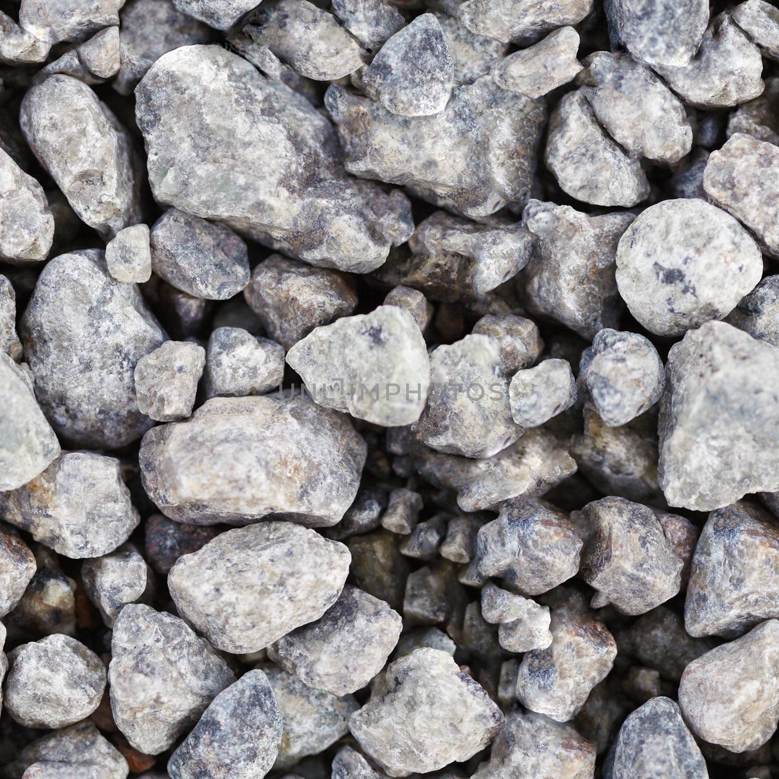 Seamless square texture - the large gray stones